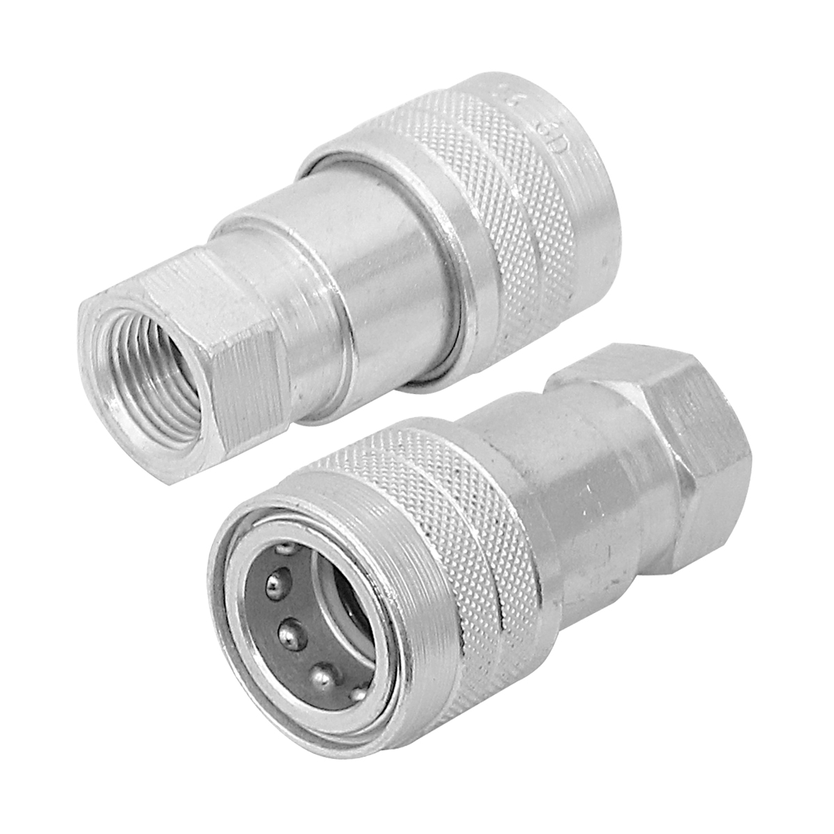 Acople rápido hidráulico - hembra - 3/4" nptf - 250 bar.