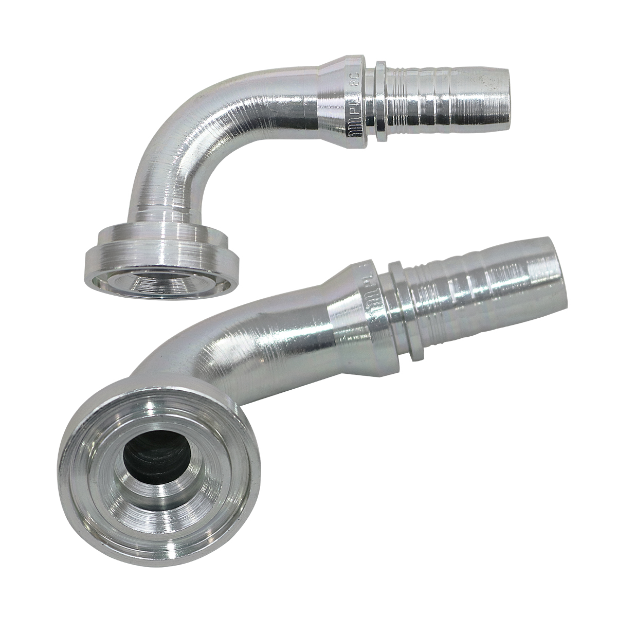Conexión brida 61 - sae 3000 - 90º - DN31 - 1.1/4" - 1.1/4"