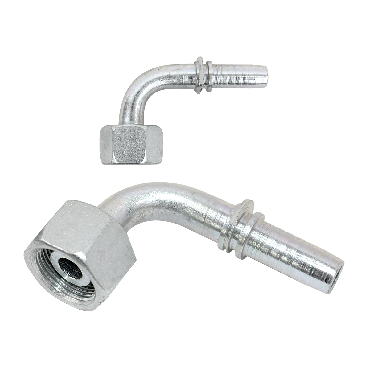 Hembra métrica - serie pesada - 90º - DN06 - 1/4" - 16x1.5mm.