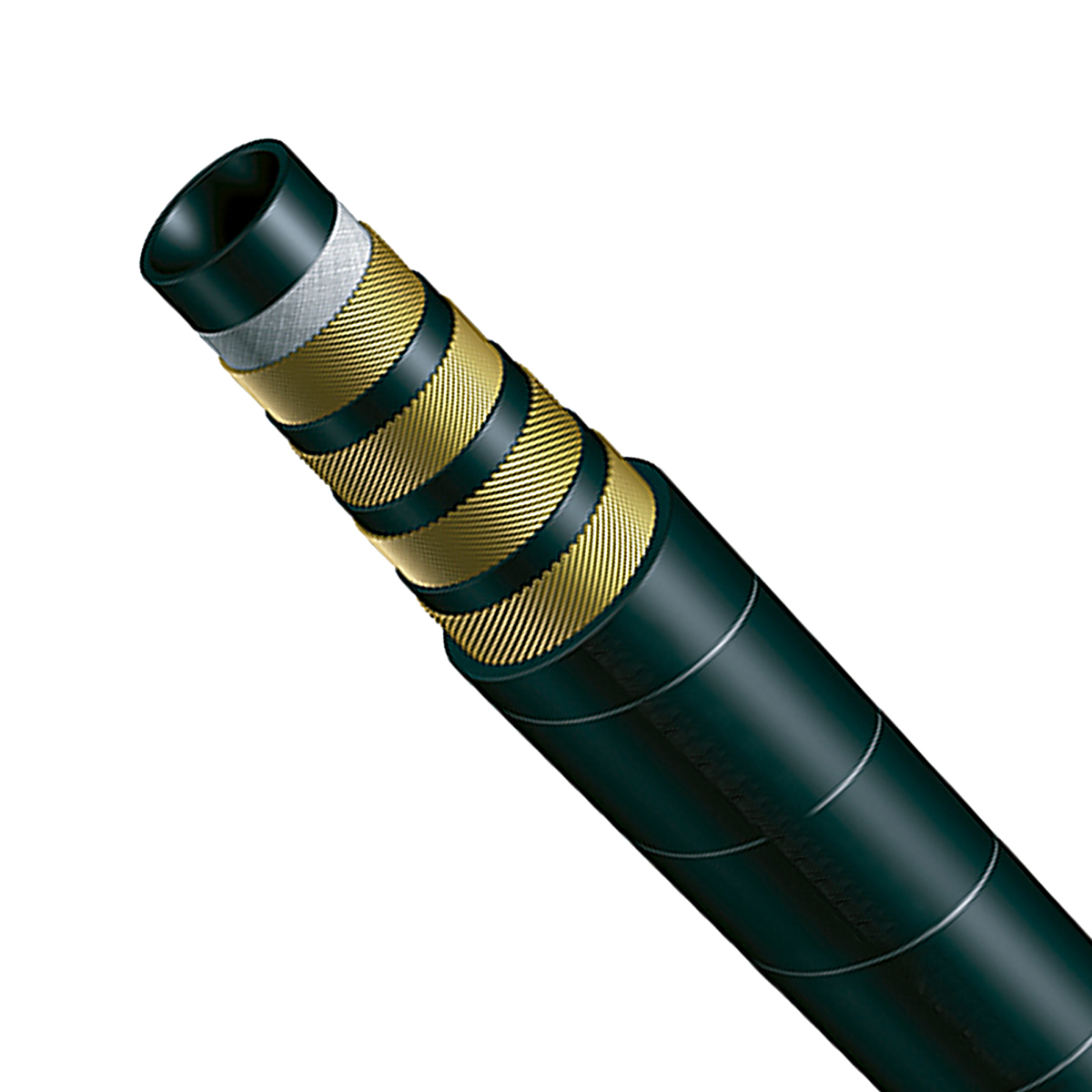Manguera - dn12 - 1/2" - 4 tramas acero - rockmaster/4sp - 6160 psi