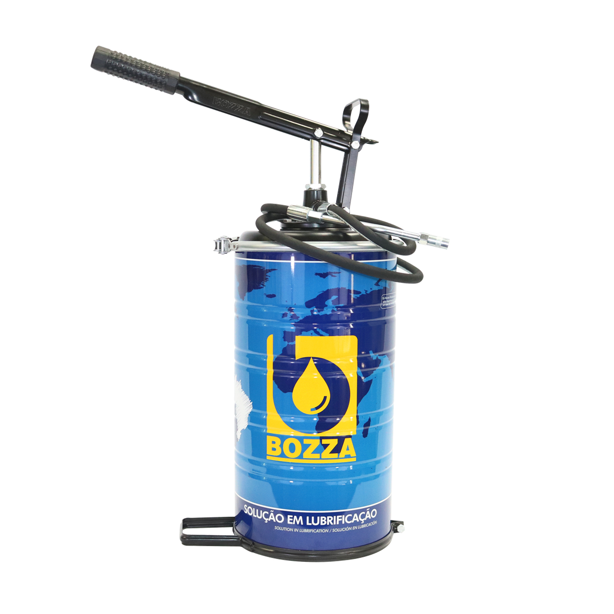 Bozza - Bomba manual para grasa de 14 kilogramos